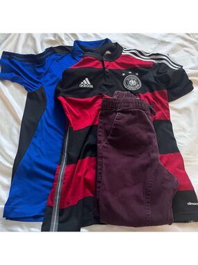 kids active shirt and jogger pants bundle
